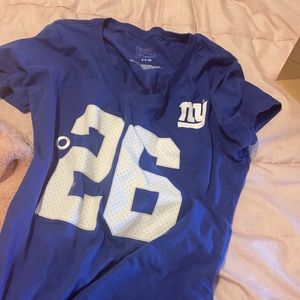 New York giants jersey it’s a size small and it’s Barkley